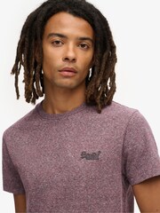 Superdry Port Grey Vintage Embroidered 100% Cotton T-Shirt - Image 3 of 5