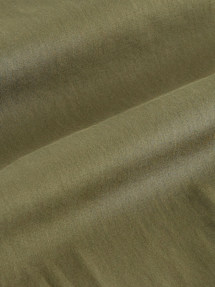 Khakigrün - Premium Gewaschene Stretch Chinos Hose in schmaler Passform​​​​​​​ - Bild 12 von 12