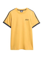 Superdry Gold 100% Cotton Essential Logo Retro T-Shirt - Image 4 of 6