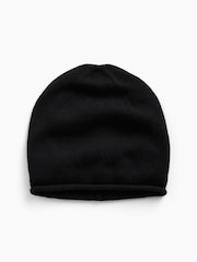 Gap Black Cotton Knit Beanie - Image 2 of 3