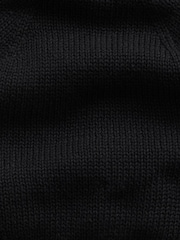 Gap Black Cotton Knit Beanie - Image 3 of 3