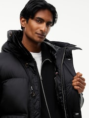 Tommy Jeans Logo Hooded Relaxed Puffer Jacket - 6суретінің 5 суреті
