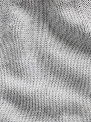 Gap Grey Cotton Knit Beanie - Image 2 of 2