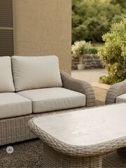 Royalcraft 2 Pack Cocoa HAZE Garden Sunlounger - Image 2 of 3