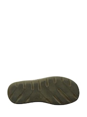 Josef Seibel Brown Maverick Toe Post Sandals - Image 3 of 4