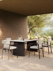 Royalcraft Graphite Grey PURE 4x3m Manual Louvered Roof LED Garden Pergola - Image 1 of 4