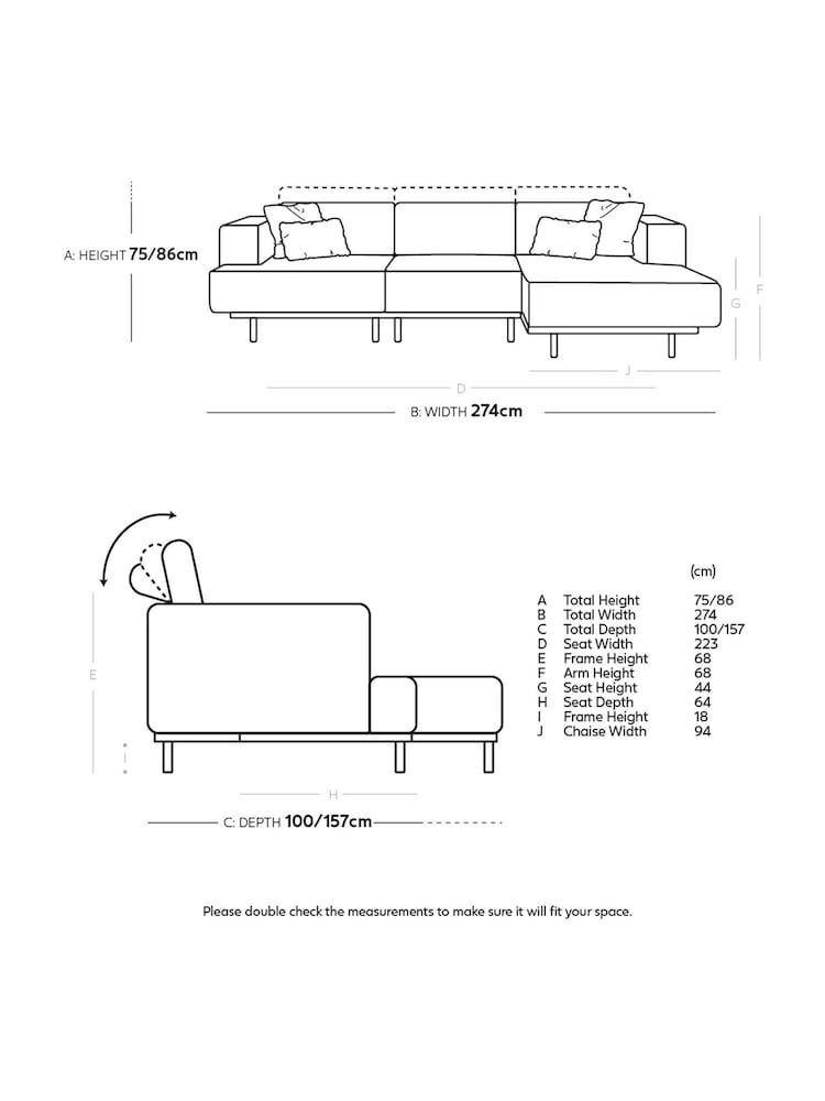 Swoon Ink Epsom Easy Velvet Right Hand Corner Sofa - Image 7 of 7 Swoon Ink Epsom Easy Velvet Right Hand Corner Sofa - Image 7 of 7
