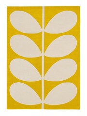 Orla Kiely Yellow Stem Rug - Image 2 of 4
