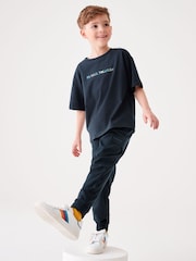 Paul Smith Junior Boys Oversized Short Sleeve Iconic Print 100% Cotton T-Shirt - Image 3 of 6