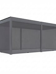 Royalcraft Grey ZOYA 4 Seater Garden Lounging Set with Coffee Table - Image 3 of 4