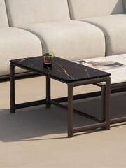 Royalcraft Graphite Grey Luxe 3x3m Garden Pergola with Solar Lighting System and Voice Control - Image 2 of 3