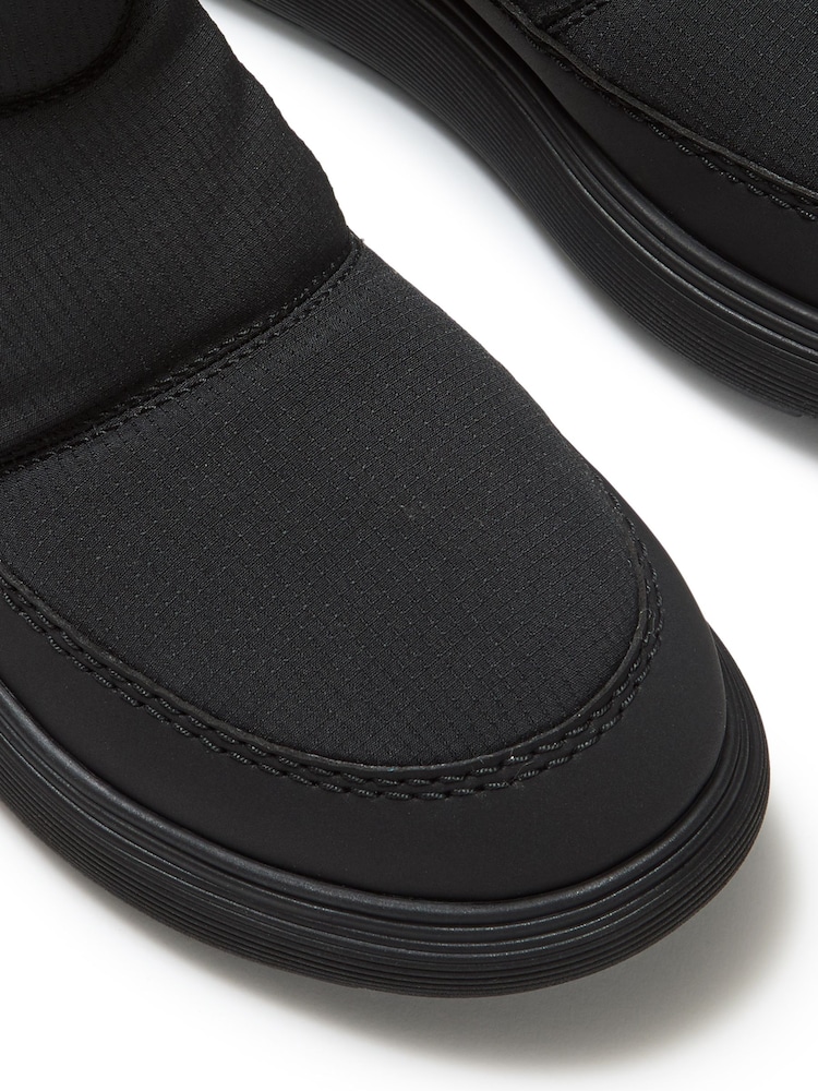 FitFlop Black Iq-Comff W/Resistant Nylon Boots - Image 5 of 5 FitFlop Black Iq-Comff W/Resistant Nylon Boots - Image 5 of 5