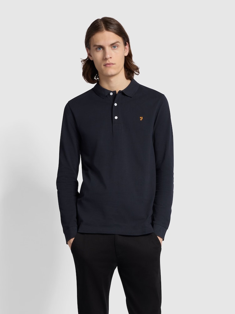 Farah Blanes Long Sleeve Polo Shirt - Image 1 of 5
