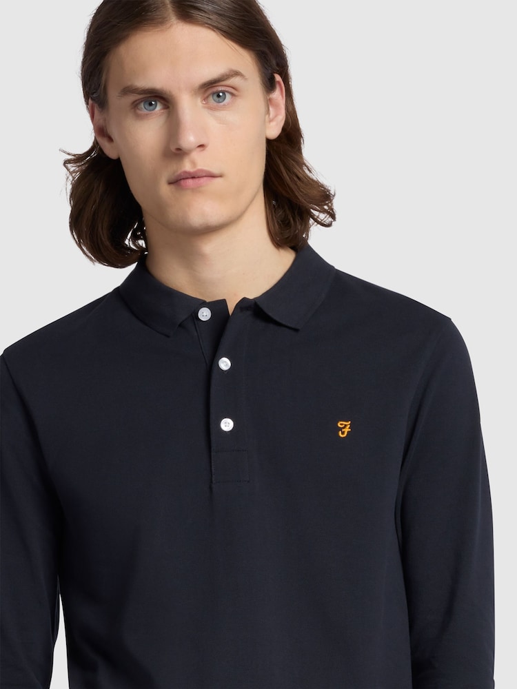 Farah Blanes Long Sleeve Polo Shirt - Image 4 of 5