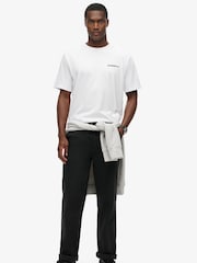 Superdry White Tech Relaxed T-Shirt - Image 3 of 5