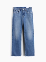 Gap Medium Wash Mid Rise Relaxed Straight Jeans - Image 5 of 5