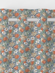 Laura Ashley Dusky Seaspray Blue Tulips Made to Measure 100% Cotton Curtains - Image 7 of 9