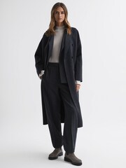 Reiss Grey Thea Suede Chelsea Boots - Image 2 of 5
