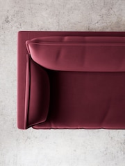 Swoon Bordeaux Keswick Easy Velvet 4 Seater Sofa - Image 6 of 7