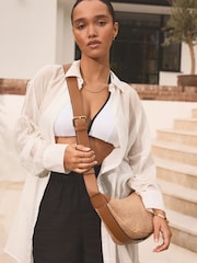 Natural Sling Cross-Body Bag - Image 1 of 4