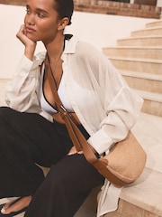 Natural Sling Cross-Body Bag - Image 2 of 4