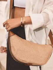 Natural Sling Cross-Body Bag - Image 3 of 4
