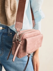 Pink Utility Wash Cross-Body Bag - Image 3 of 9