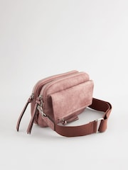 Pink Utility Wash Cross-Body Bag - Image 5 of 9