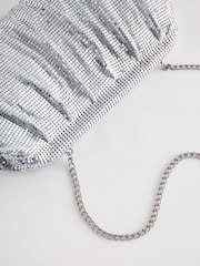 Silver Chainmail Clutch Bag - Image 7 of 8