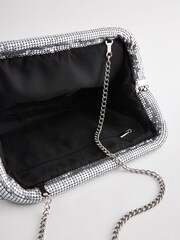Silver Chainmail Clutch Bag - Image 8 of 8