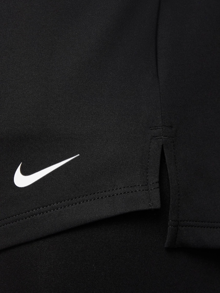 črna - Nike Therma-Fit Half-Zip dolg rokav; Tekaška majica z dolgimi rokavi - Slika 5 iz 5