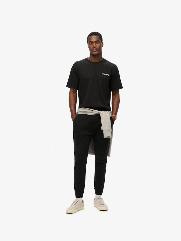 Superdry Black Tech Relaxed T-Shirt - Image 2 of 5