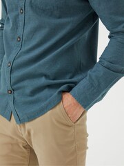 FatFace Green Tadlow Shirt - Image 4 of 5