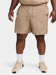 Nike Khaki/Green Dri-FIT Form 7 inch Unlined Training Shorts - Image 1 of 7