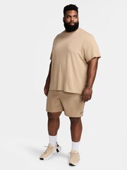 Nike Khaki/Green Dri-FIT Form 7 inch Unlined Training Shorts - Image 4 of 7