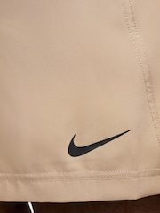 Nike Khaki/Green Dri-FIT Form 7 inch Unlined Training Shorts - Image 7 of 7