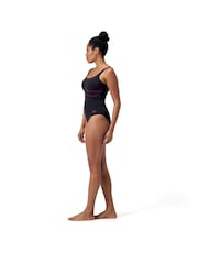 Speedo – ContourEclipse – figurformender Badeanzug für Damen, Schwarz - Bild 5 von 7