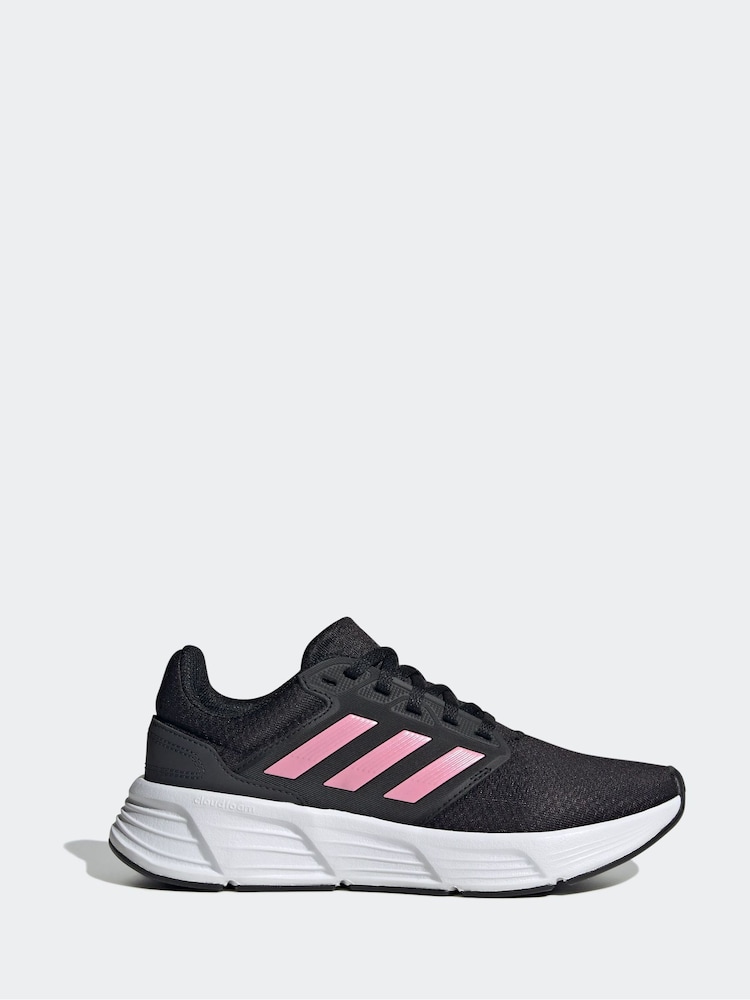 adidas Black Galaxy 6 Trainers - Image 1 of 8