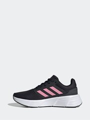 adidas Black Galaxy 6 Trainers - Image 2 of 8