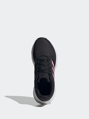 adidas Black Galaxy 6 Trainers - Image 5 of 8