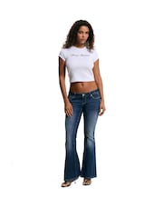 Juicy Couture White Script T-Shirt - Image 3 of 4