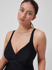 Speedo Black Shaping Womens Cross Knot 1 Piece Swimsuit - Image 5 of 8
