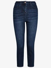 Tintenblau - Cropped Skinny-Jeans - Bild 2 von 2