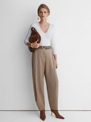 Atelier Silk-Blend Knit V-Neck Jumper - Image 3 of 6