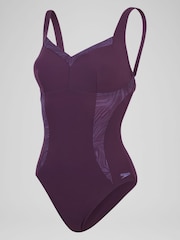 Speedo Damen Luna Elustre Figurformender, 1-teiliger Badeanzug - Bild 6 von 8