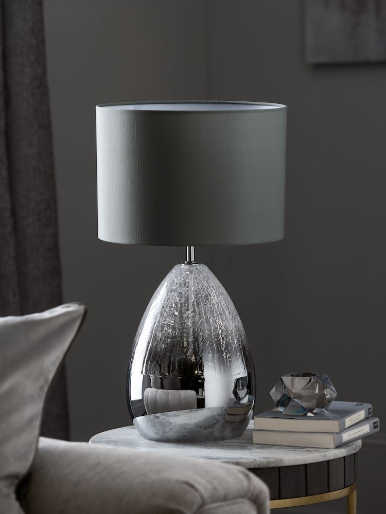 Smoke Grey Isla Large Table Lamp - Image 2 of 8