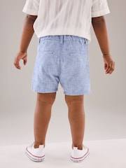 Chambray Blue Chinos Shorts (3mths-7yrs) - Image 3 of 7