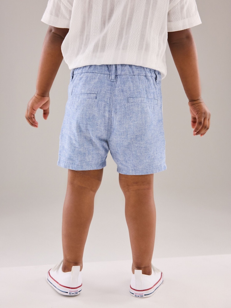 Chambray blau - Chinos Shorts (3Monate–7Jahre) - Image 3 of 7