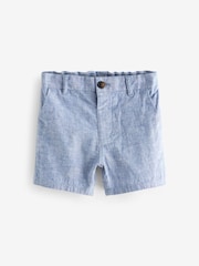 Chambray Blue Chinos Shorts (3mths-7yrs) - Image 5 of 7