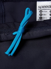 Speedo Boys Blue Medley Logo Jammer Swim Shorts - Image 3 of 4